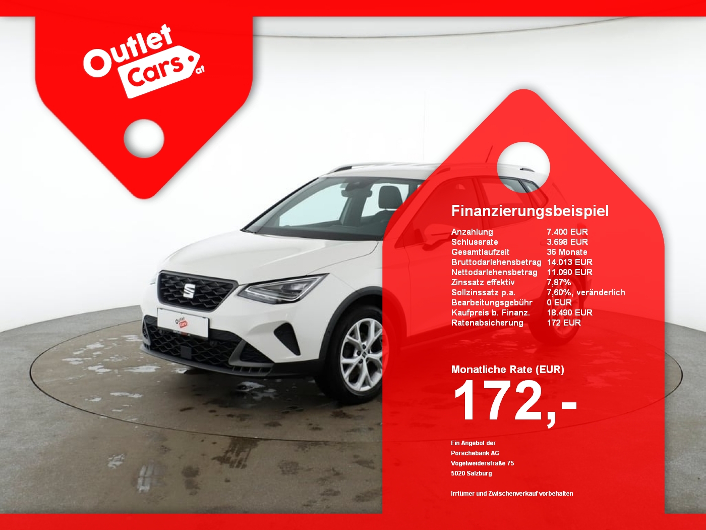 Bild eines Seat Arona 1.5 TSI DSG FR