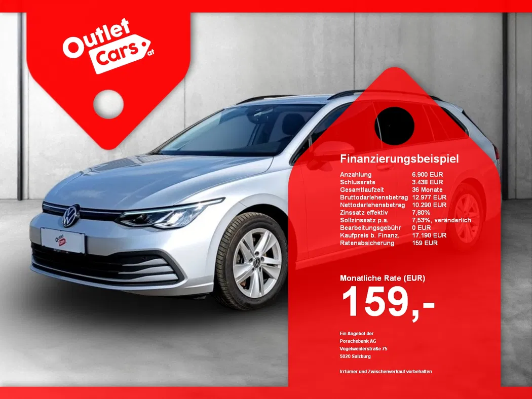 Bild eines VW Golf VIII Var. 2.0TDI Life DSG