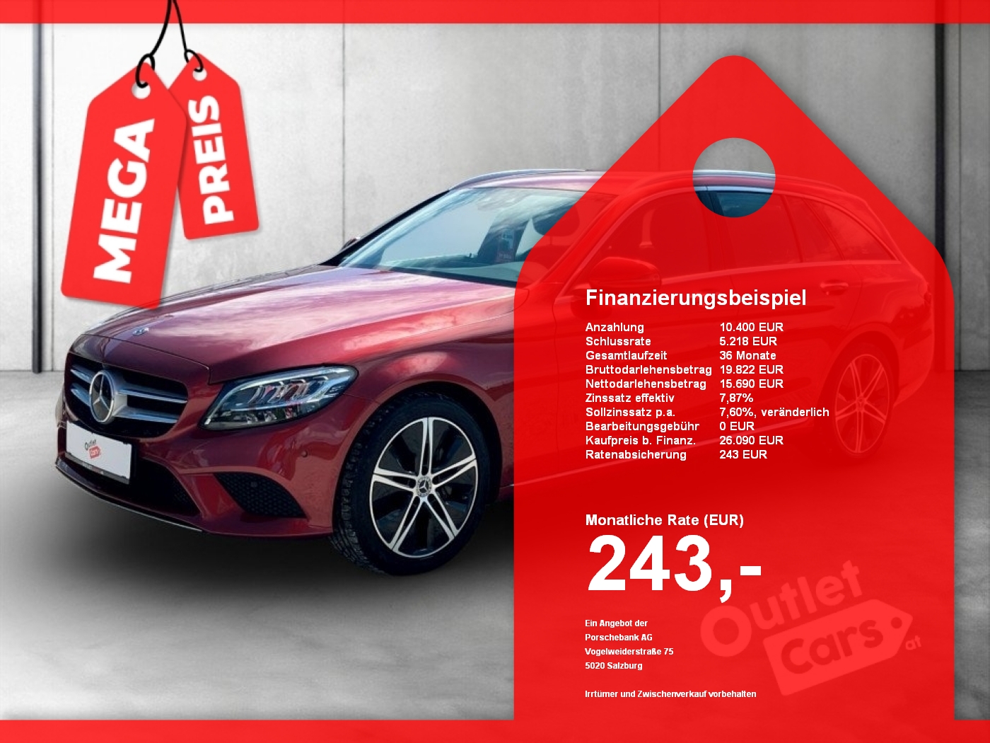 Bild eines Mercedes-Benz C 220 T d 4Matic Avantgarde