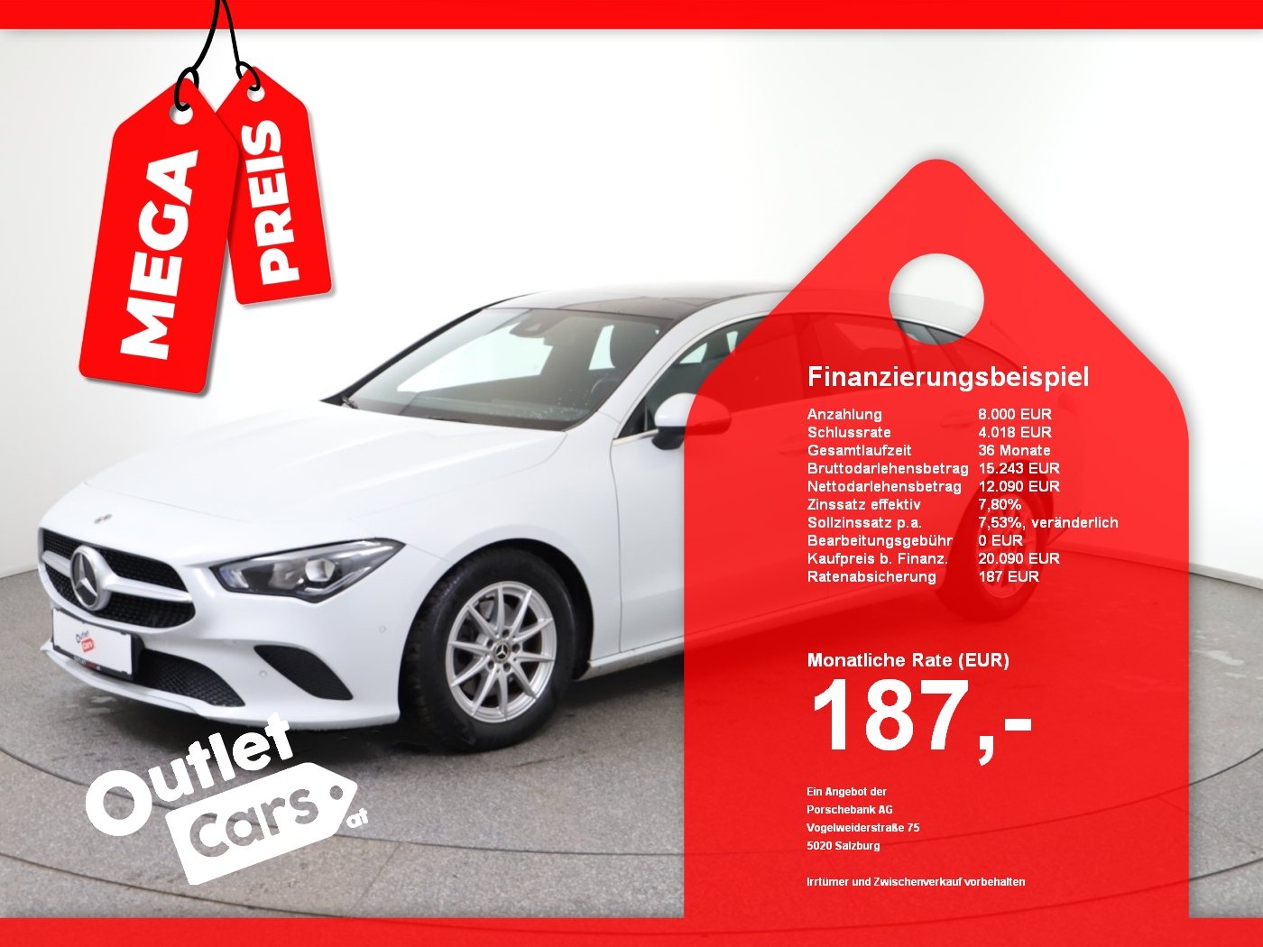 Bild eines Mercedes-Benz CLA 180 d SB Aut.