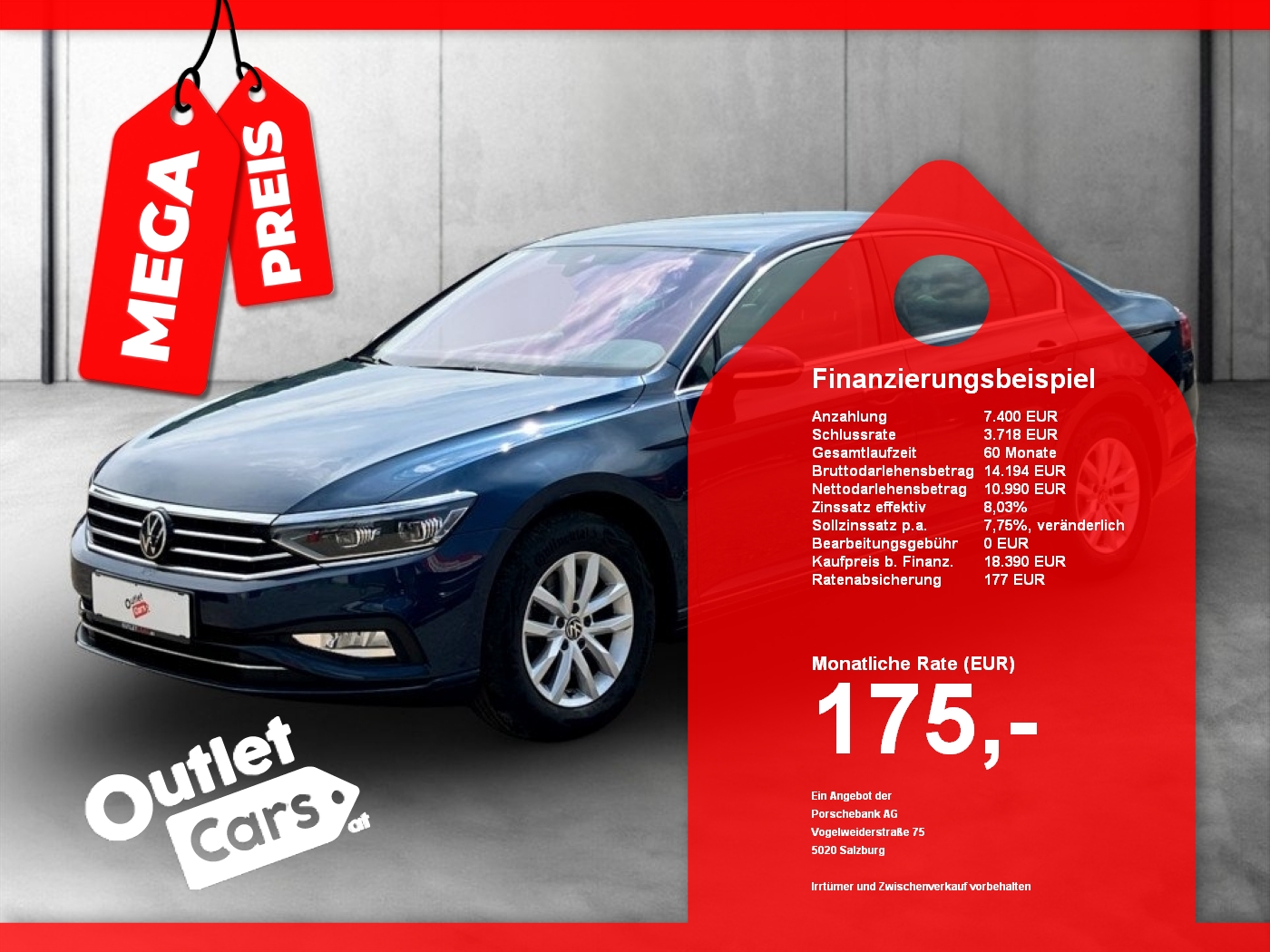 Bild eines VW Passat Business 1.5 TSI