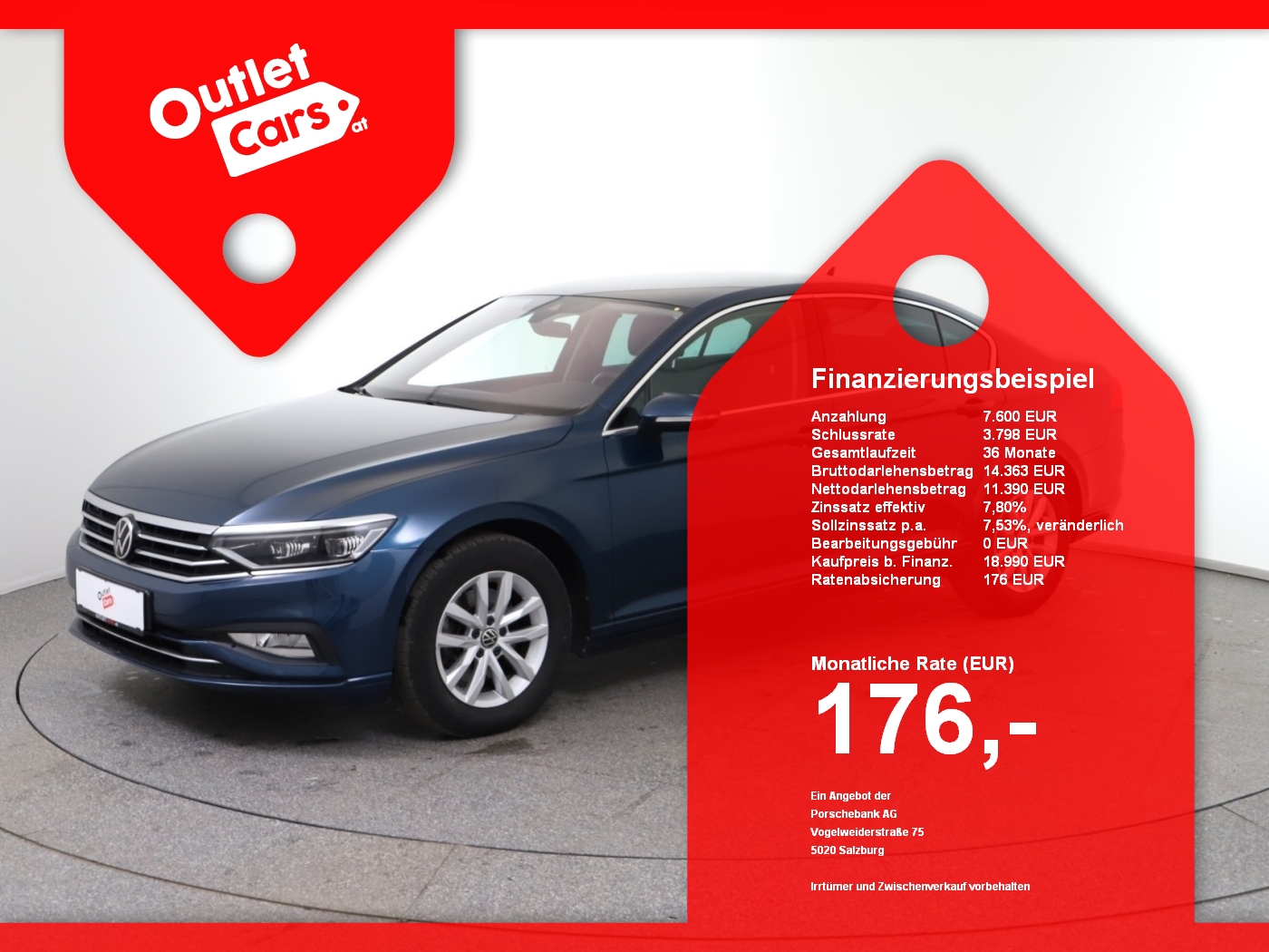 Bild eines VW Passat Business 1.5 TSI