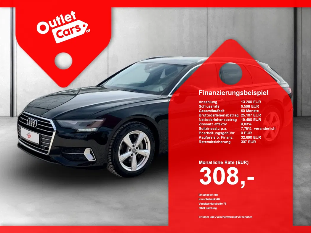 Bild eines Audi A6 Avant 45 3.0 TDI quattro sport