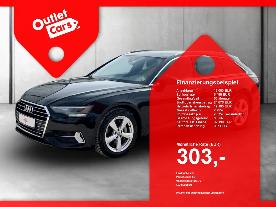 Bild eines Audi A6 Avant 45 3.0 TDI quattro sport