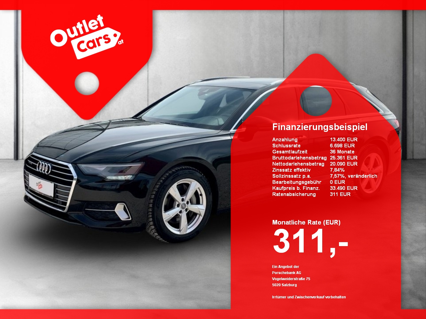 Bild eines Audi A6 Avant 45 3.0 TDI quattro sport