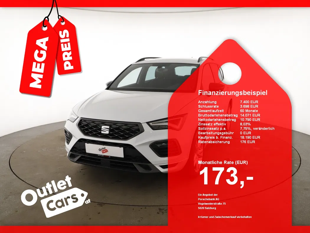Bild eines Seat Ateca 2.0 TDI FR DSG