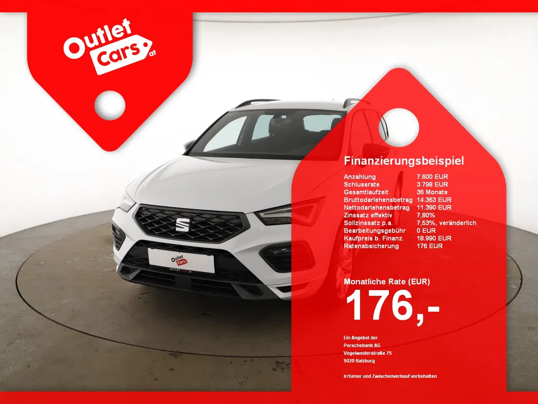 Bild eines Seat Ateca 2.0 TDI FR DSG