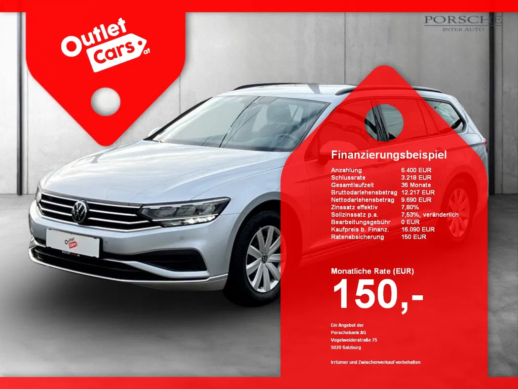 Bild eines VW Passat Variant 2.0 TDI BMT