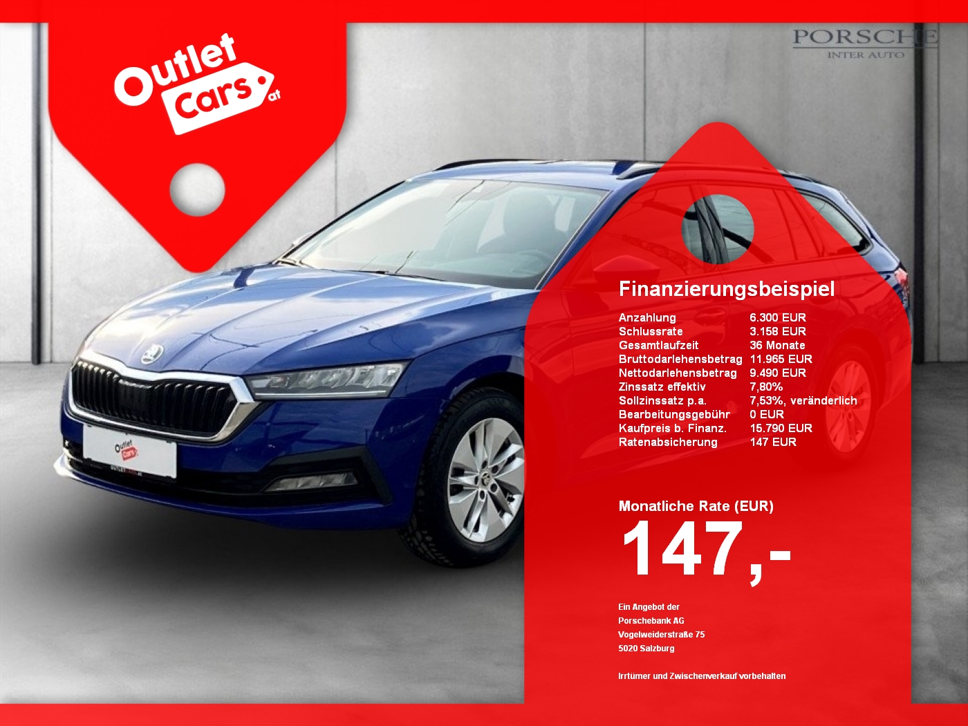 Bild eines Skoda Octavia Combi 2.0 TDI Amb.