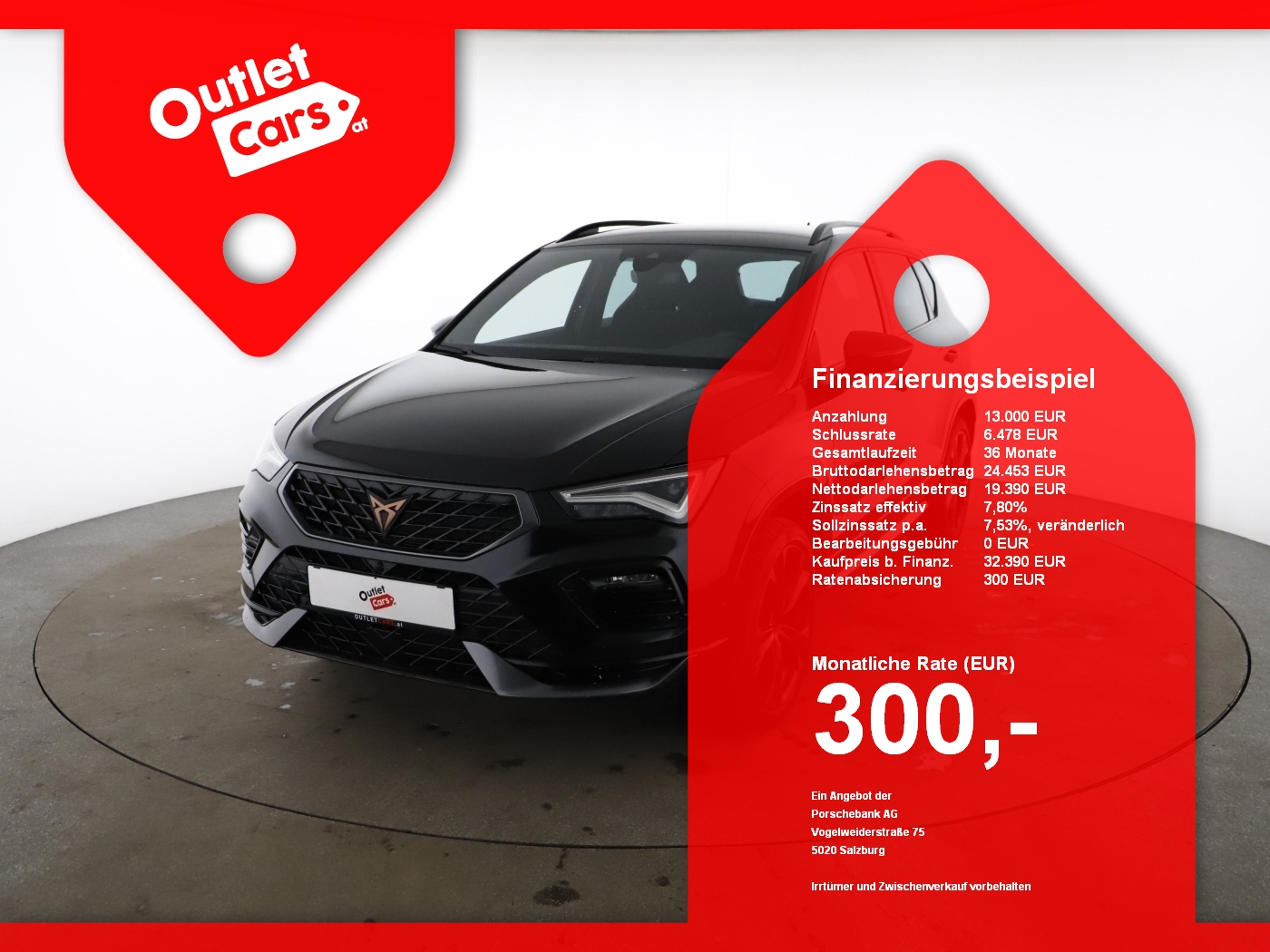 Bild eines Cupra Ateca 2.0 TSI 4Drive