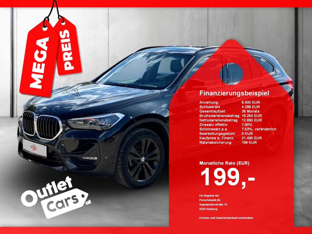 Bild eines BMW X1 sDrive 16d Sport Line