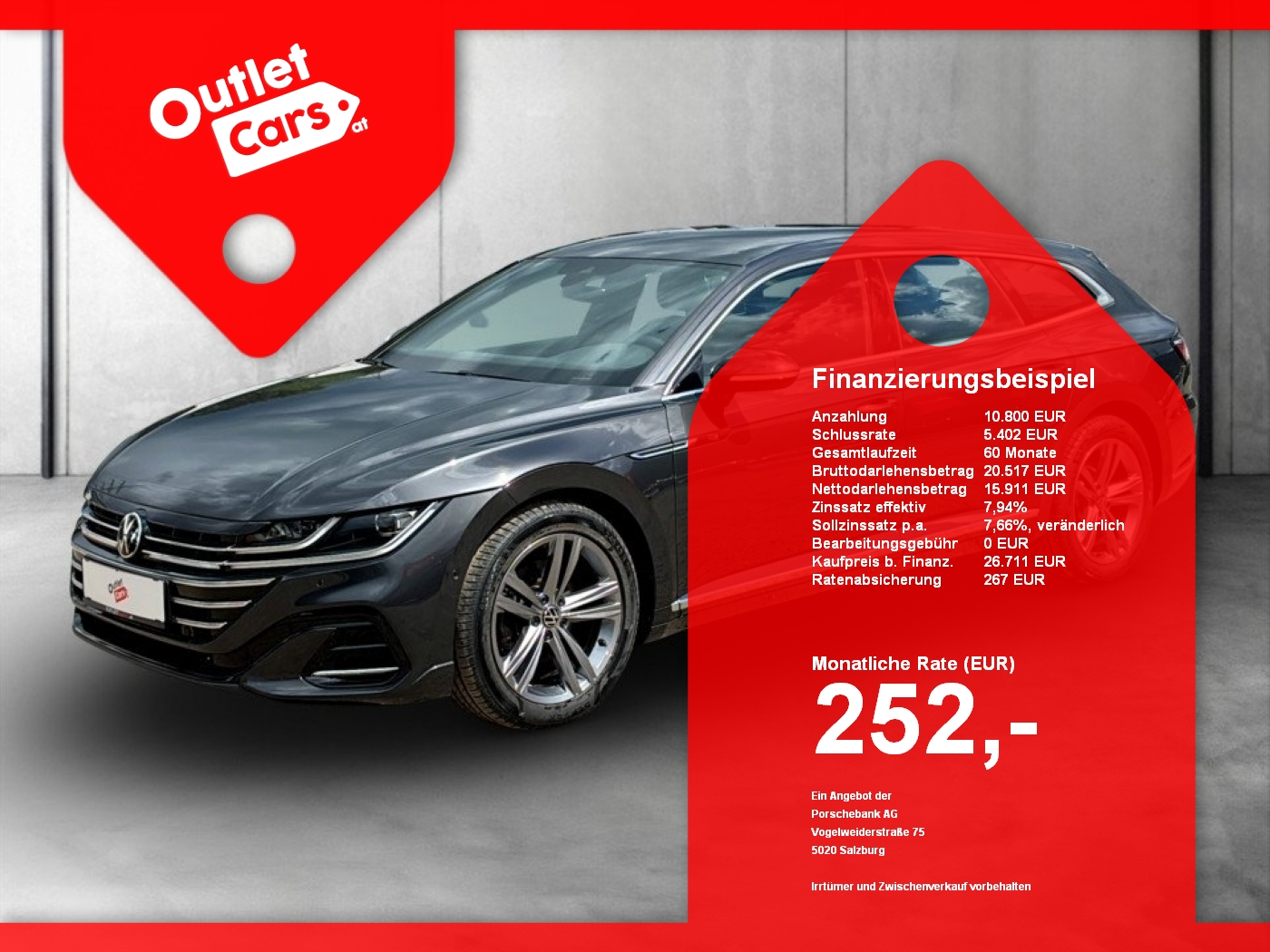 Bild eines VW Arteon SB 2.0 TDI 4M R-Line