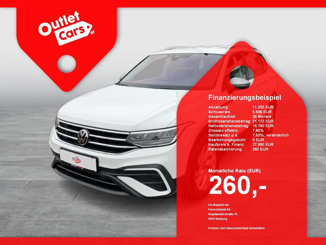 Bild eines VW Tiguan Allspace 1.5TSI Life