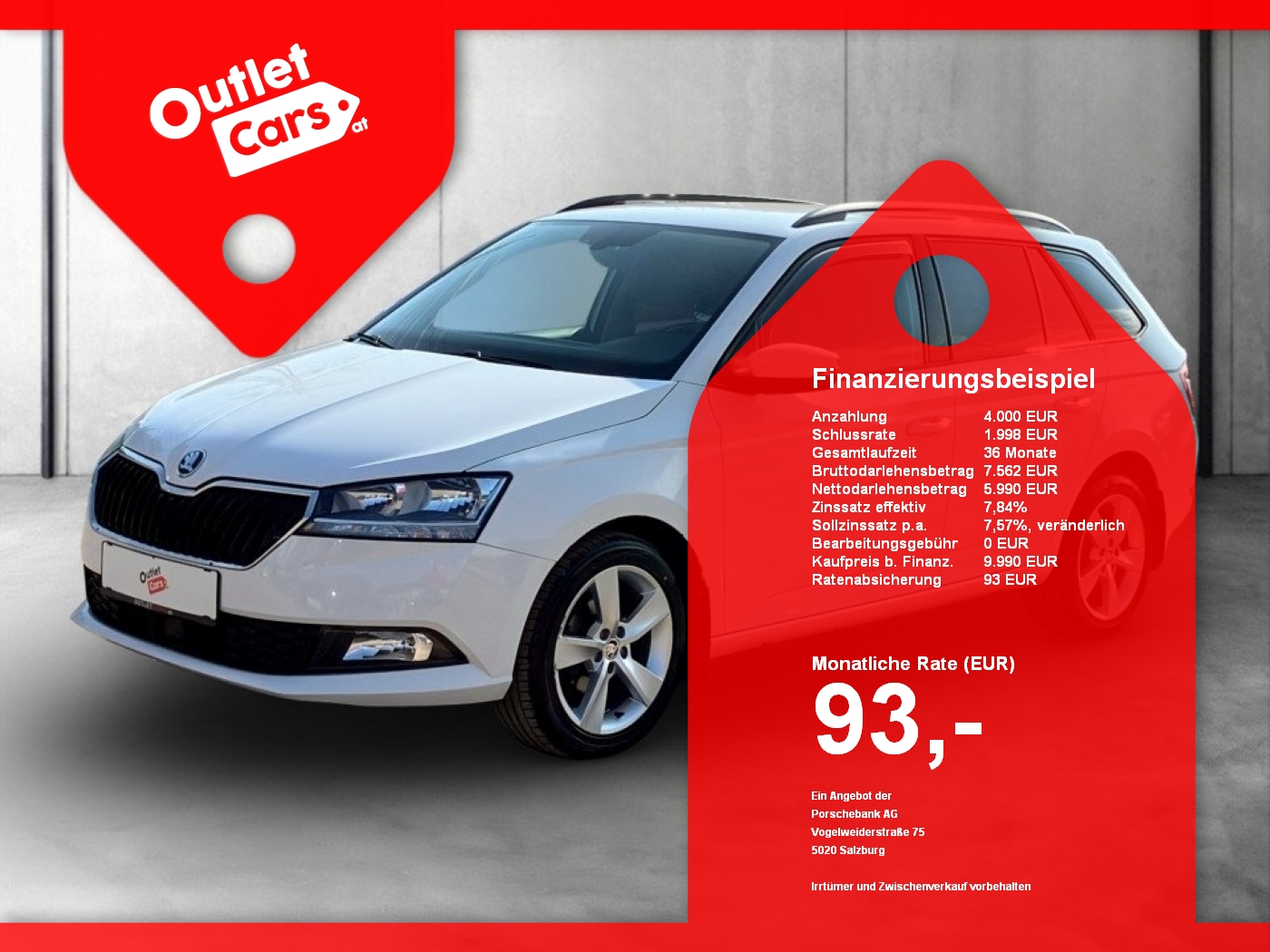Bild eines Skoda Fabia Combi 1.0 TSI Style