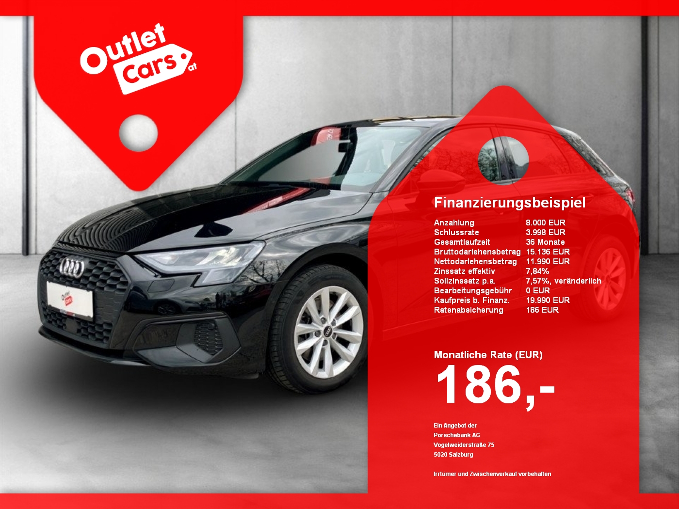 Bild eines Audi A3 SB 30 TDI