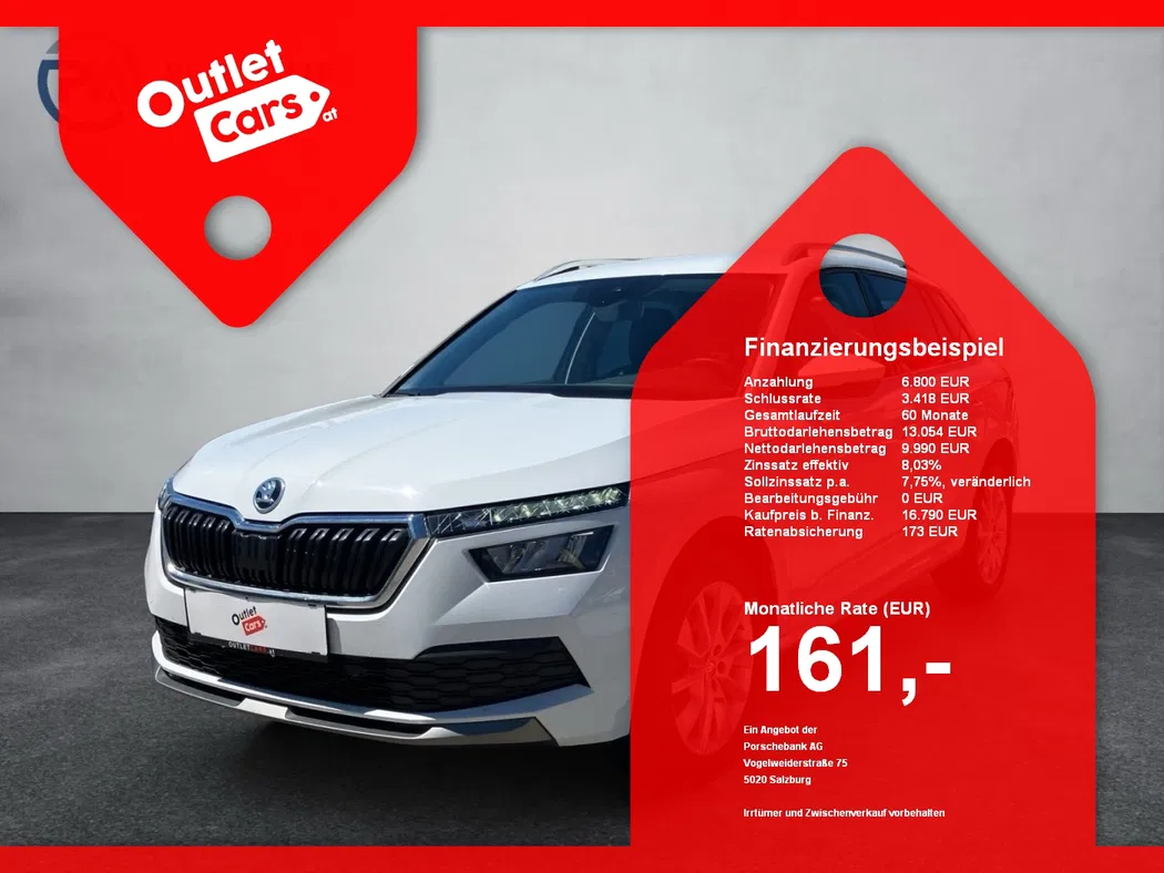 Bild eines Skoda Kamiq 1.6 TDI Ambition
