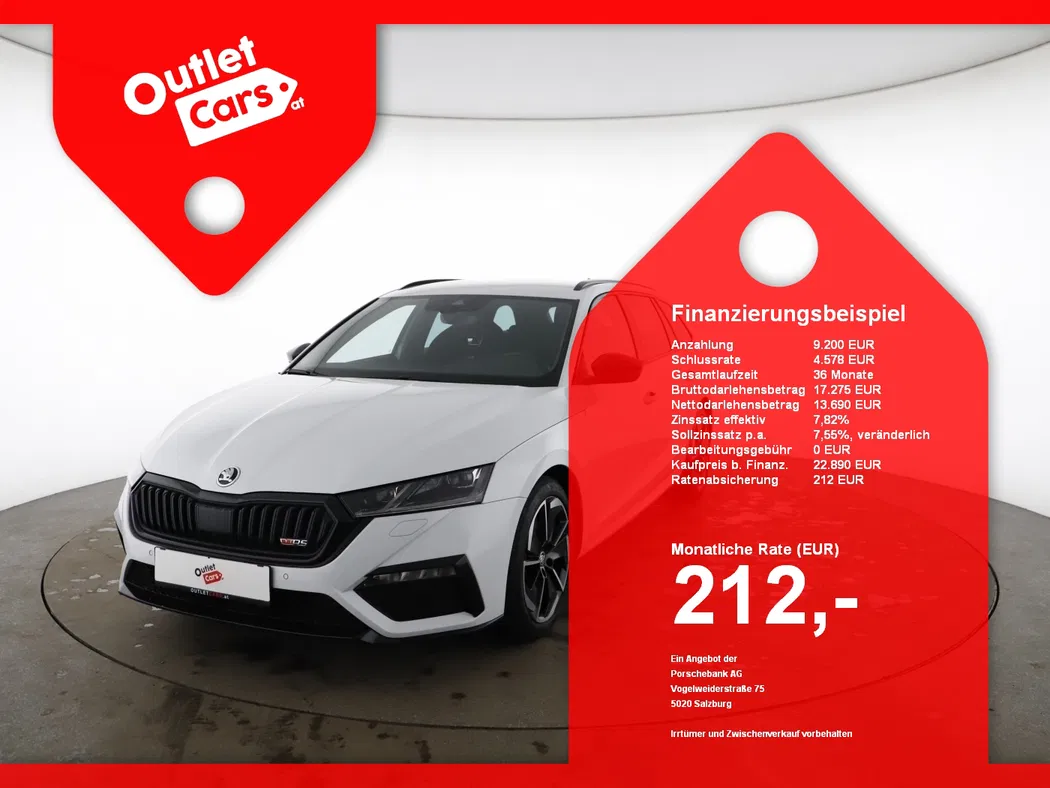 Bild eines Skoda Octavia Combi 2.0 TDI RS DSG
