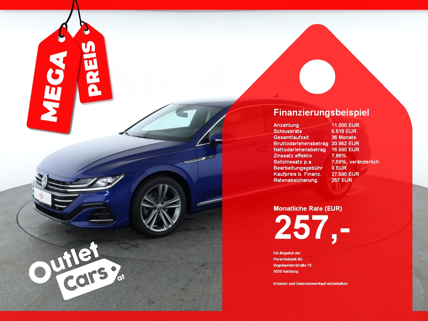 Bild eines VW Arteon R-Line 1.5 TSI