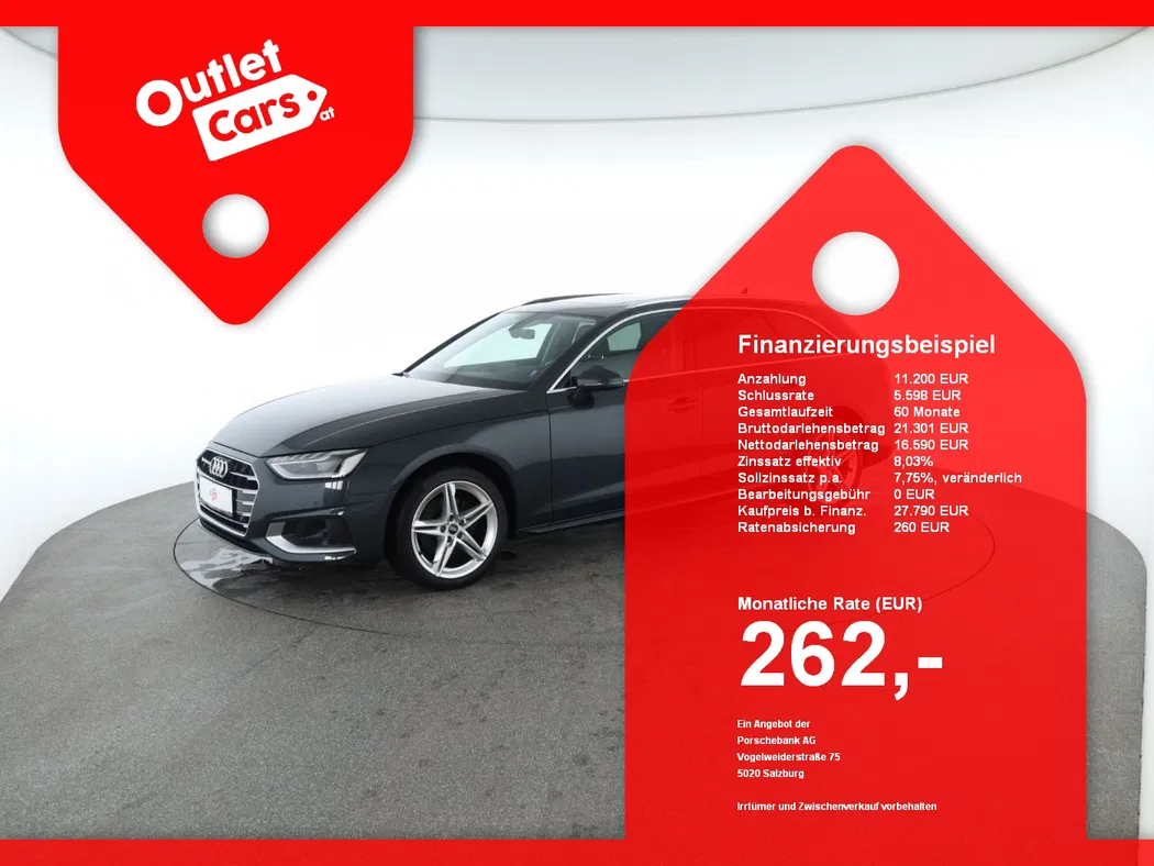 Bild eines Audi A4 Avant 35 TDI Advanced Aut