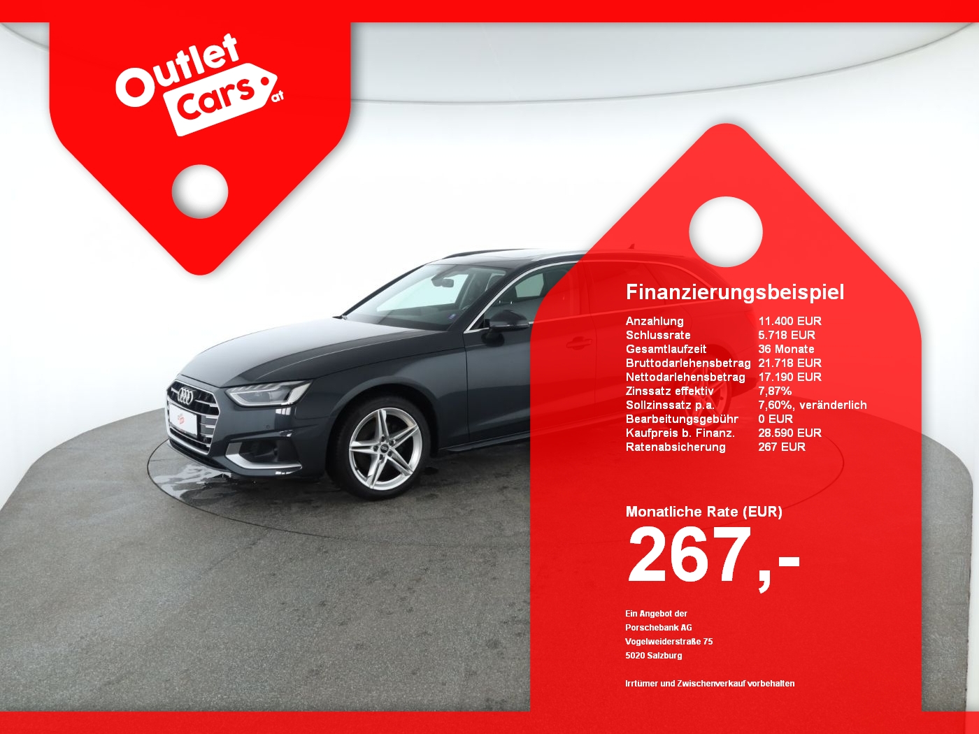 Bild eines Audi A4 Avant 35 TDI Advanced Aut