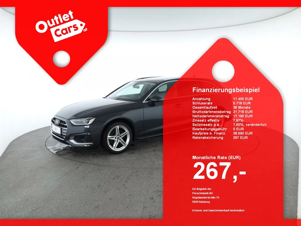 Bild eines Audi A4 Avant 35 TDI Advanced Aut