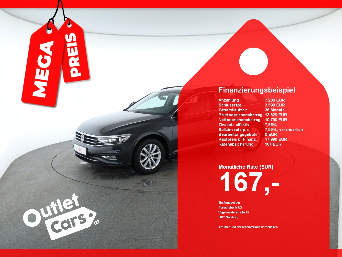 Bild eines VW Passat Variant 2.0 TDI BMT Business