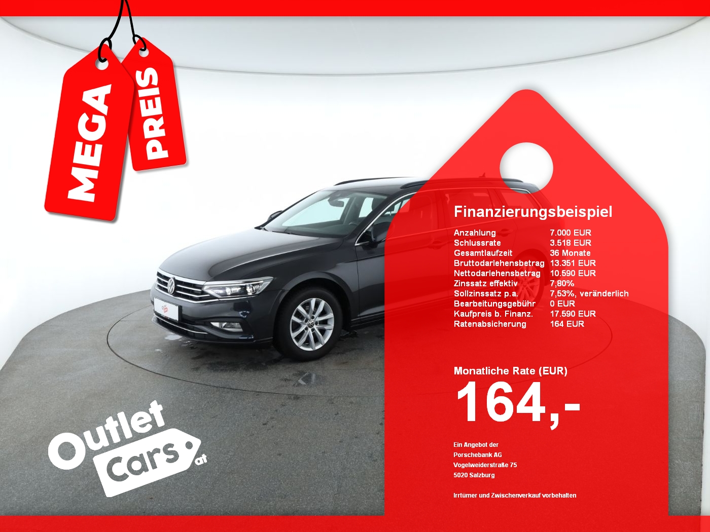 Bild eines VW Passat Variant 2.0 TDI BMT Business