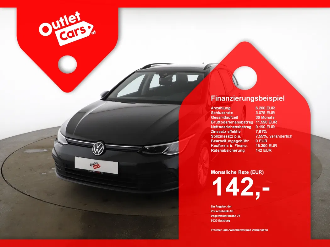 Bild eines VW Golf VIII Variant 2.0 TDI Life
