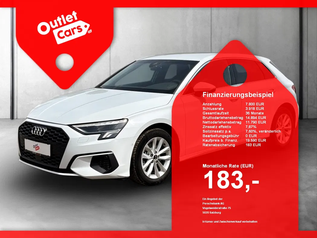Bild eines Audi A3 SB 30 TFSI