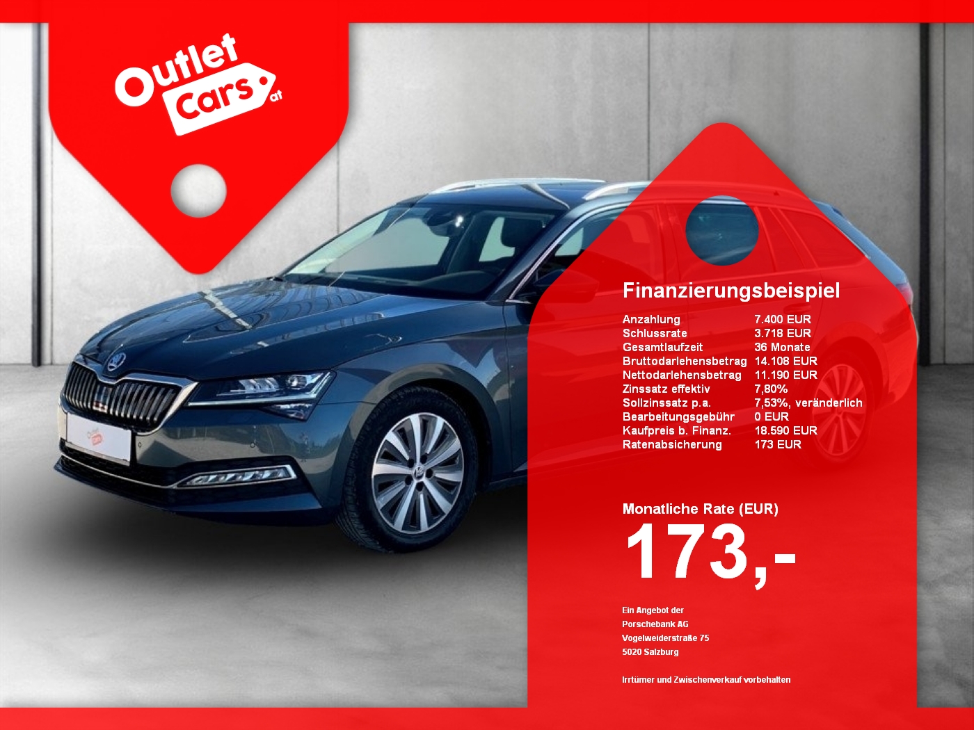 Bild eines Skoda Superb Combi 2.0 TDI Style