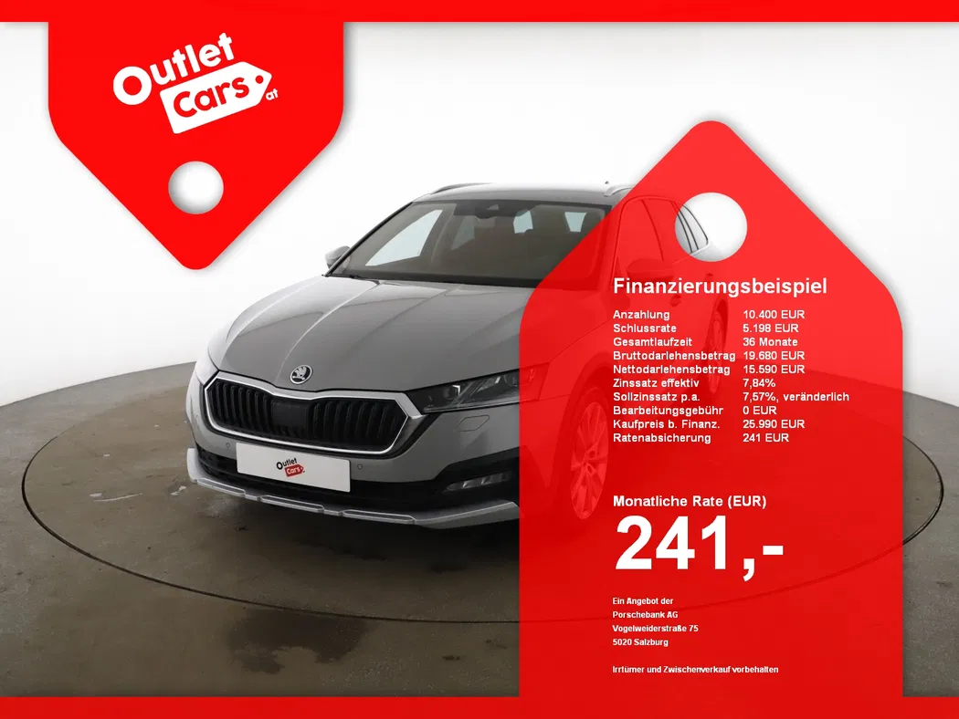 Bild eines Skoda Octavia Combi Scout 4X4 2.0 TDI DSG