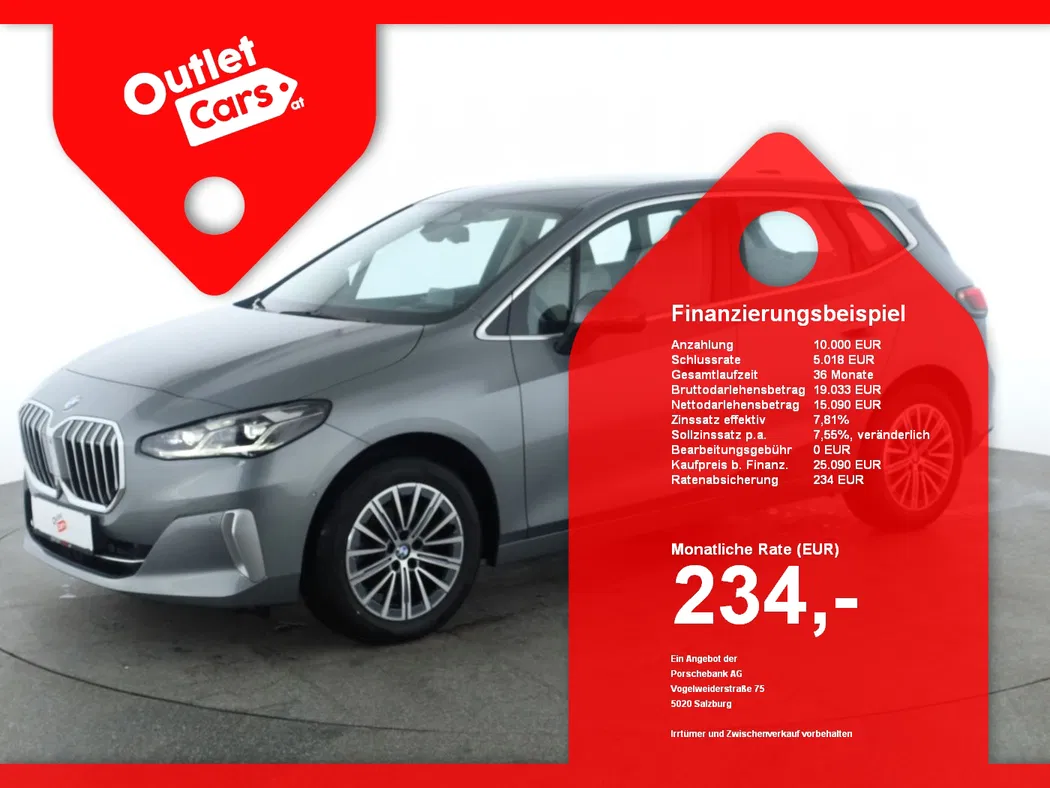 Bild eines BMW 218d Active Tourer Luxury Line