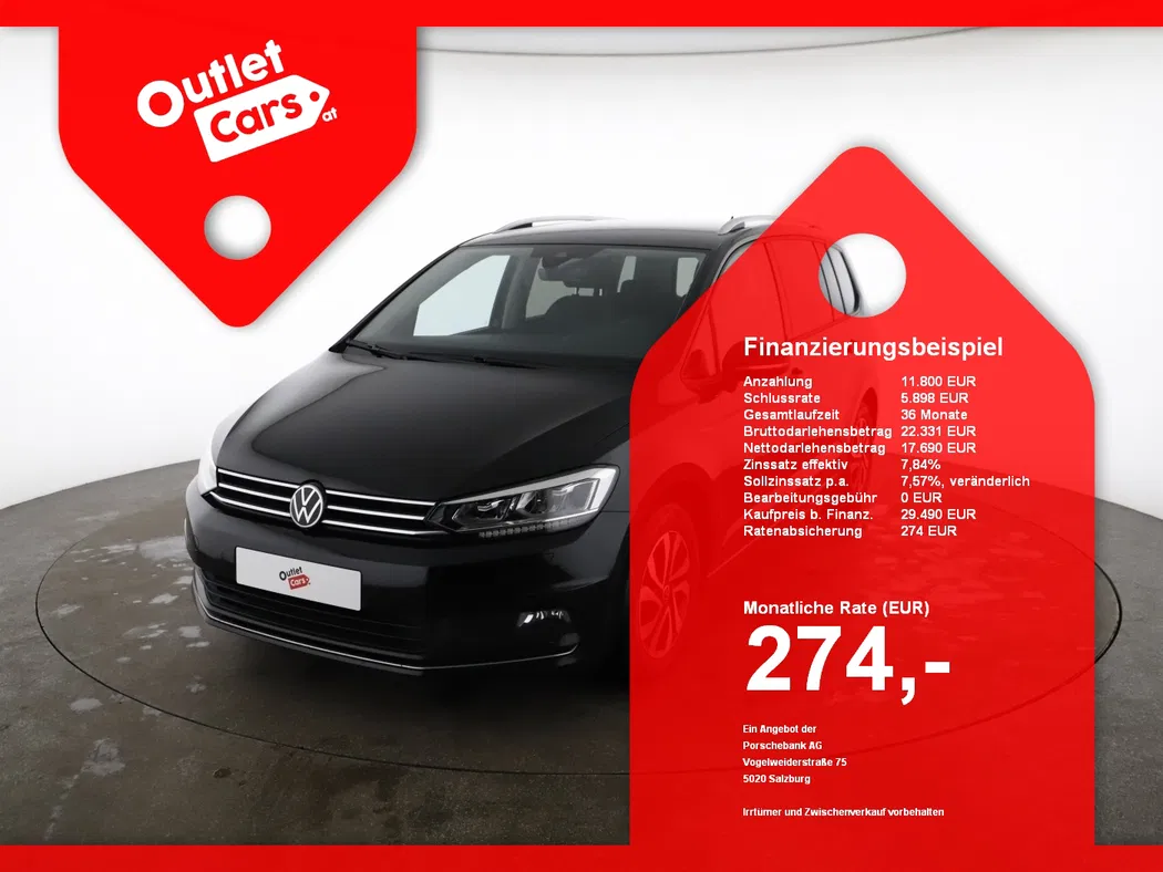 Bild eines VW Touran 2.0 TDI Comfortline DSG
