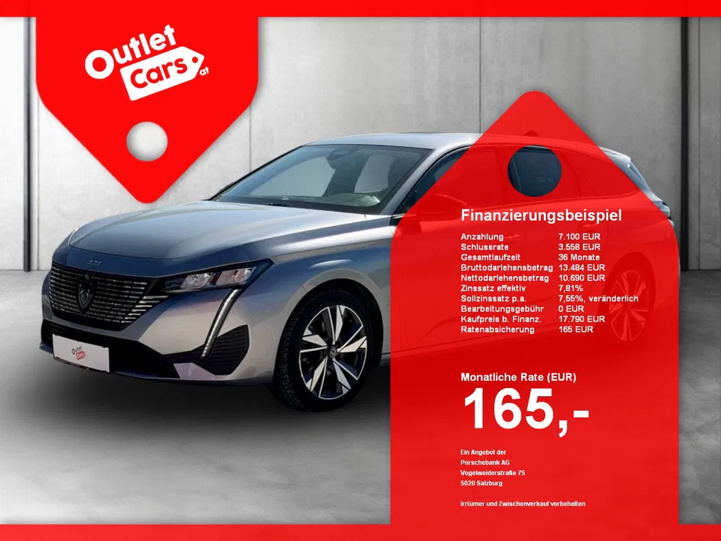 Bild eines Peugeot 308 1.5 BlueHDi 130 SW Allure