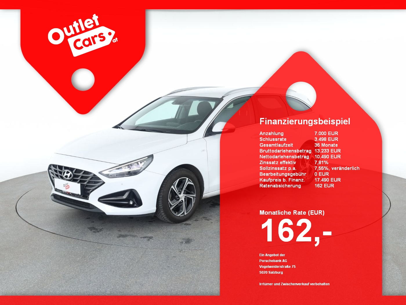 Bild eines Hyundai i30 CW 1,5 T-GDI 48V Select