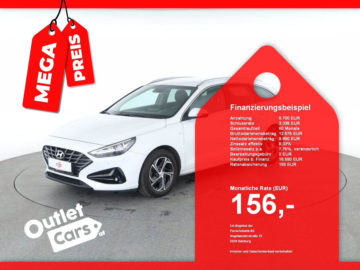Bild eines Hyundai i30 CW 1,5 T-GDI 48V Select