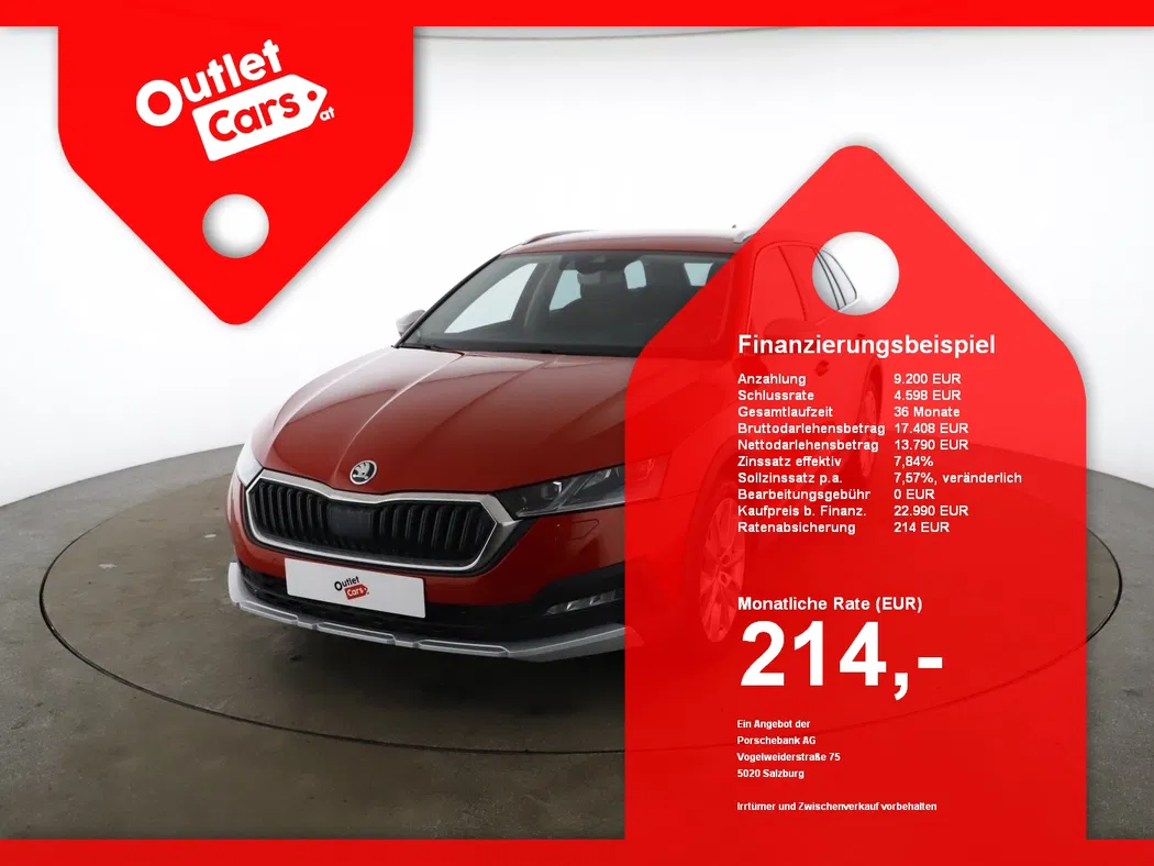 Bild eines Skoda Octavia Combi 2.0TDI Scout 4X4 DSG