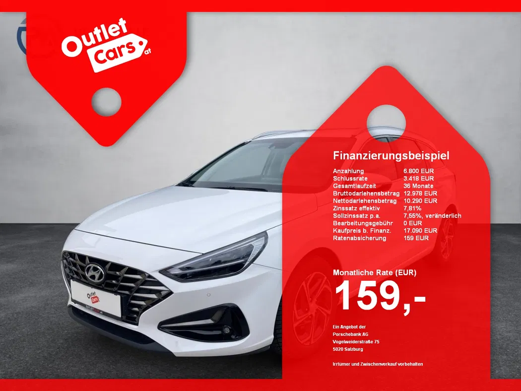 Bild eines Hyundai i30 CW 1,5 T-GDI 48V