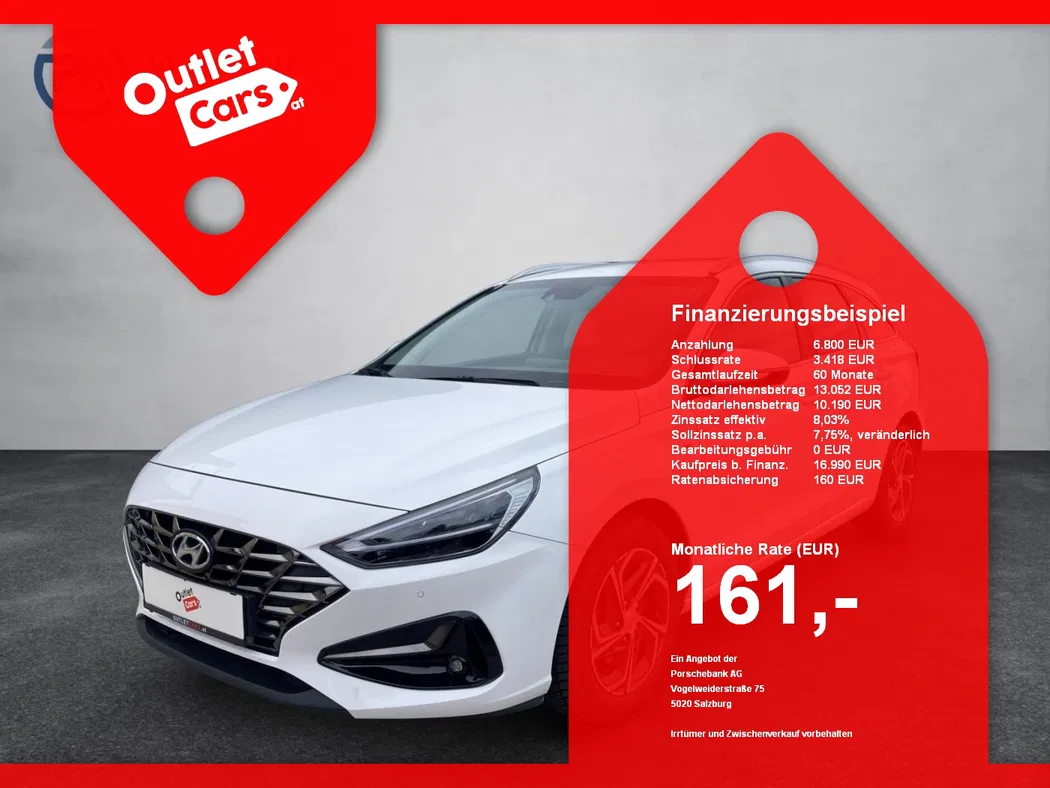 Bild eines Hyundai i30 CW 1,5 T-GDI 48V