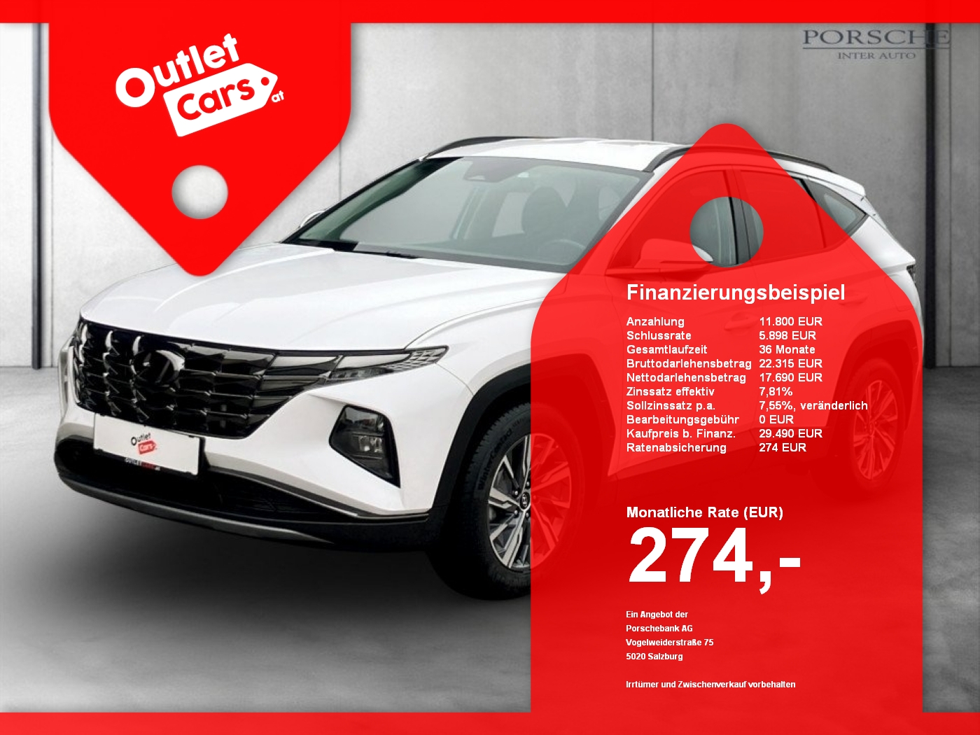 Bild eines Hyundai Tucson 1.6 T-GDI Line (OPF) Smart