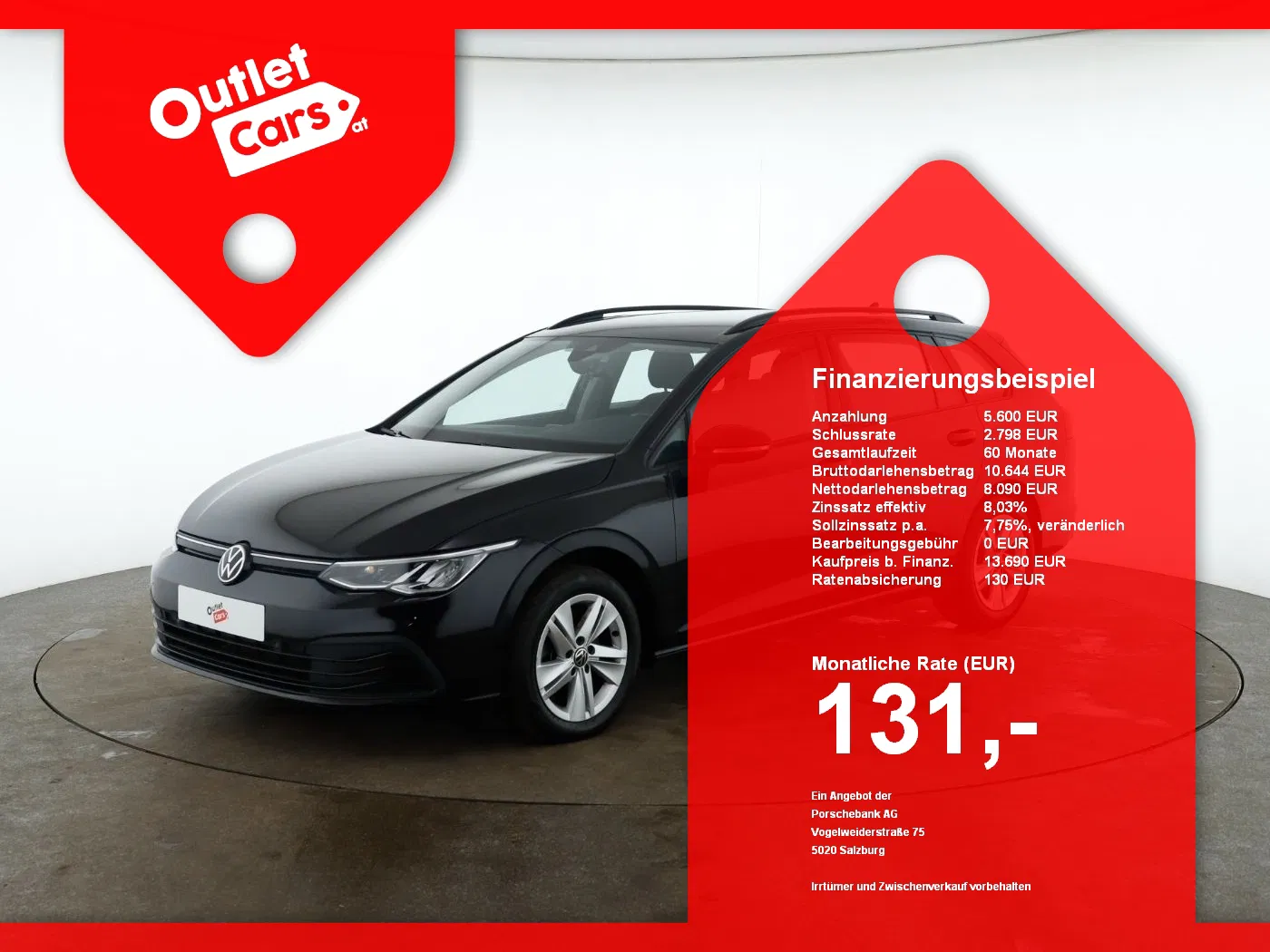 VW Golf VIII Variant 2.0 TDI Life | Bild 1 von 27