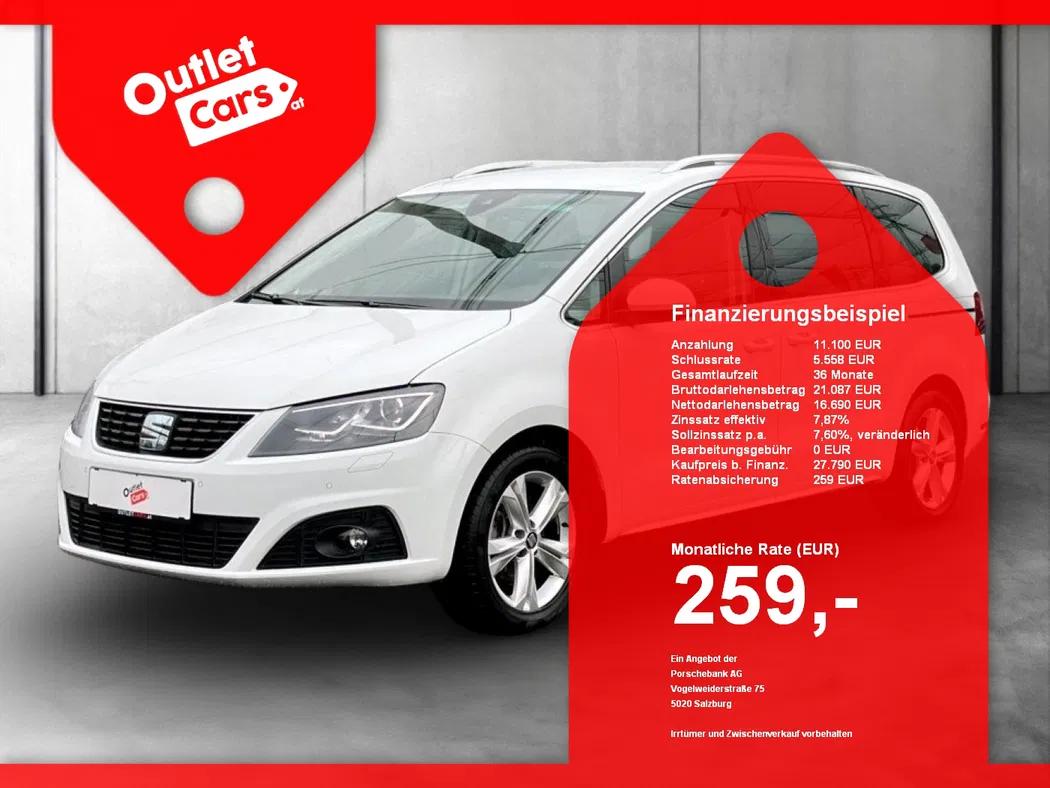 Bild eines Seat Alhambra 1.4 TSI Xcellence