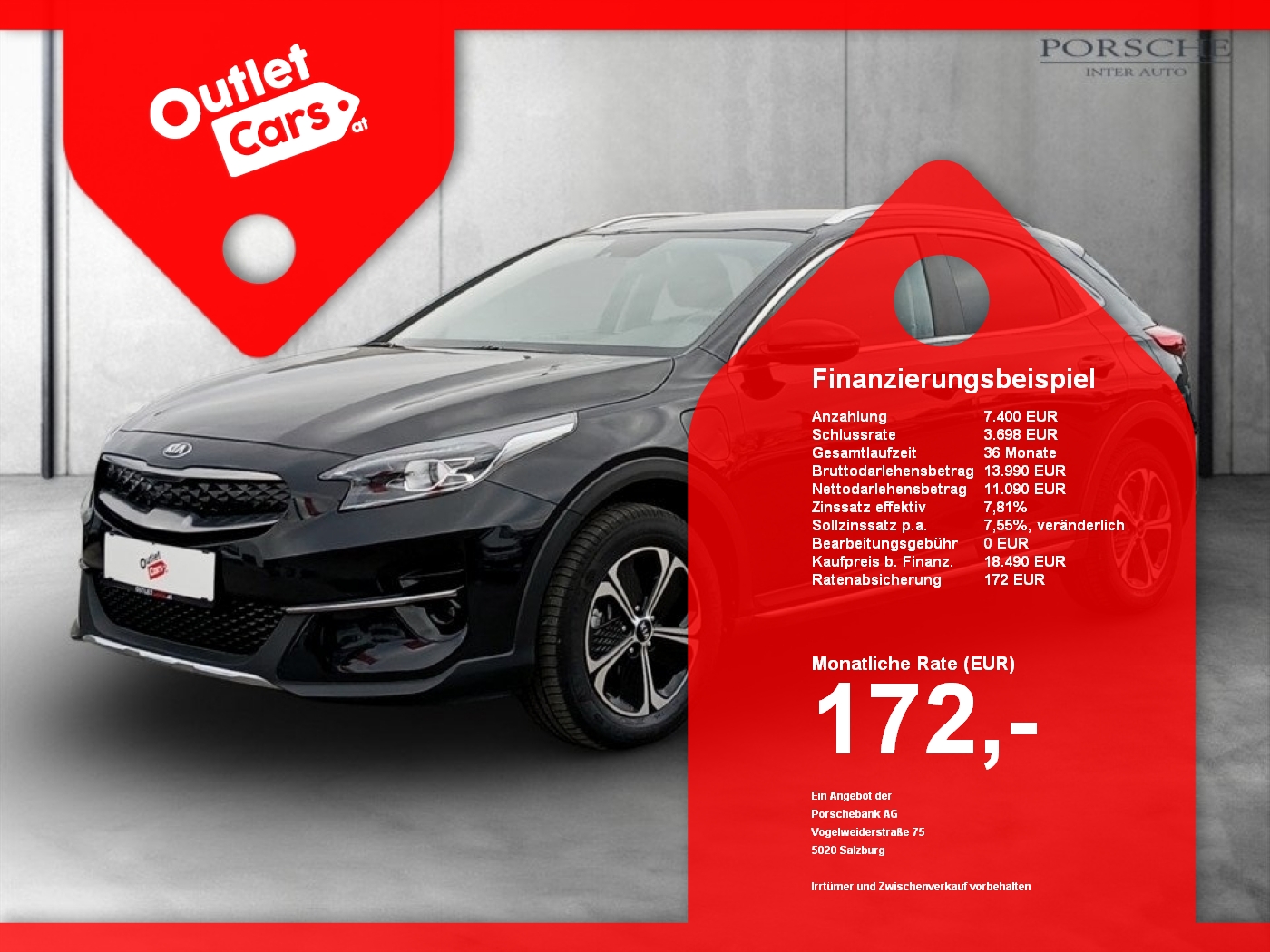 Bild eines Kia XCeed 1.6 Aut. Silber