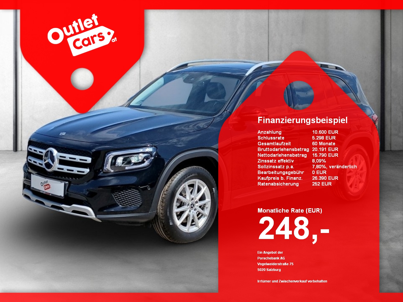 Bild eines Mercedes-Benz GLB 180 d