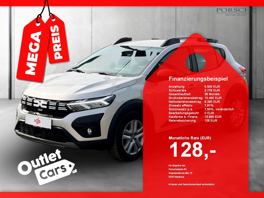 Bild eines Dacia Sandero III 1.0 TCe 90 Stepway