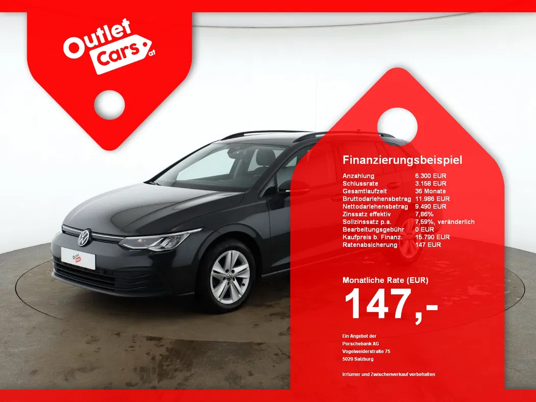 Bild eines VW Golf VIII Var. 2.0 TDI Life DSG