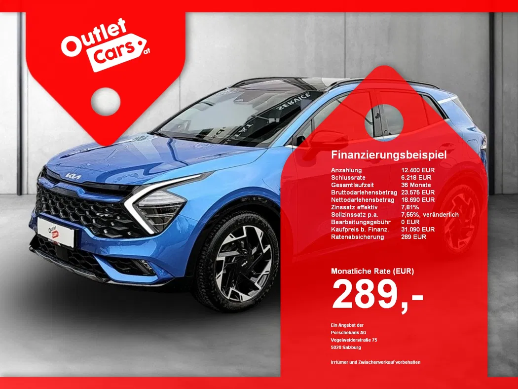 Bild eines Kia Sportage T-GDI AUT. GT-Line