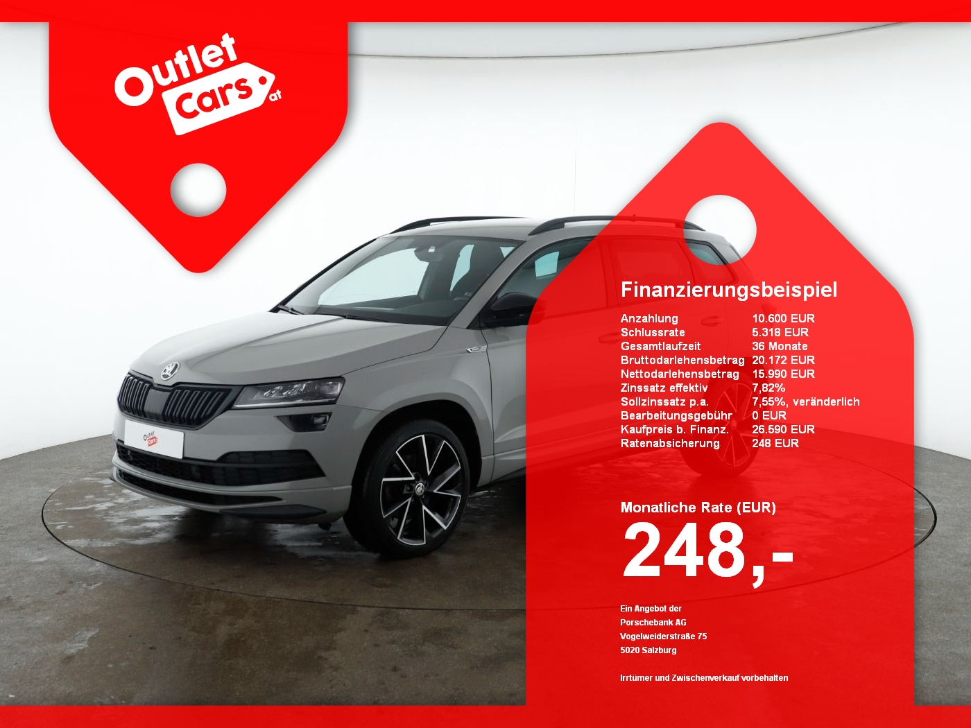 Bild eines Skoda Karoq 2.0 TDI 4x4 Sportl. DSG