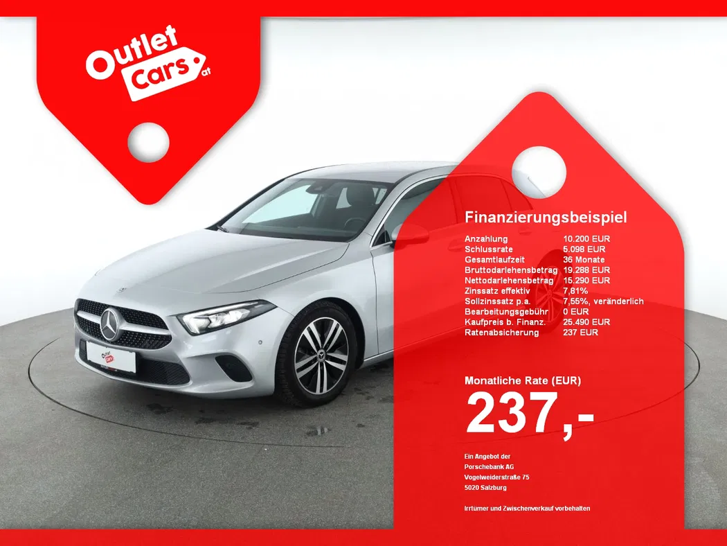 Bild eines Mercedes-Benz A 200 d Progressive Aut.