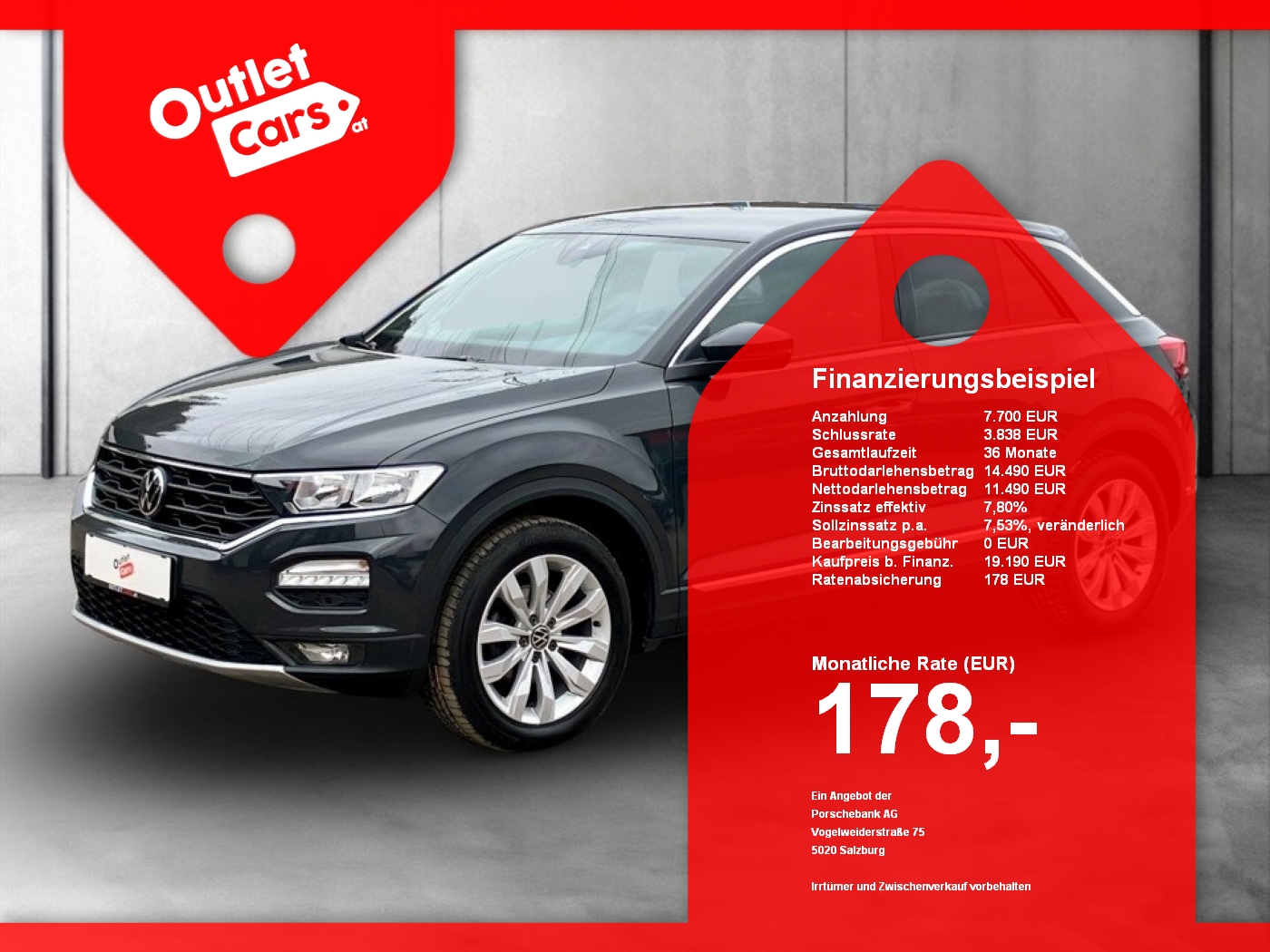 Bild eines VW T-Roc 1.5TSI Sport DSG